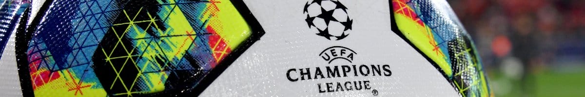 UEFA Champions League match ball with logo
