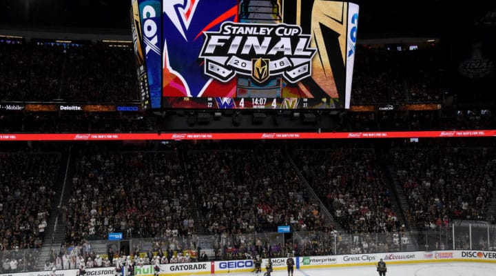 Digital sign for the Stanley Cup Final