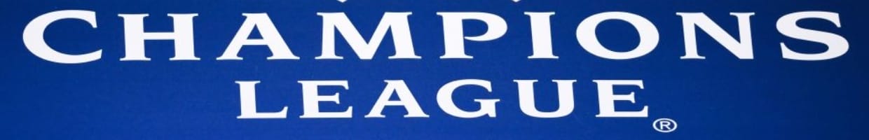 Champions League Written on a Blue Background - Photo By FRANCK FIFE