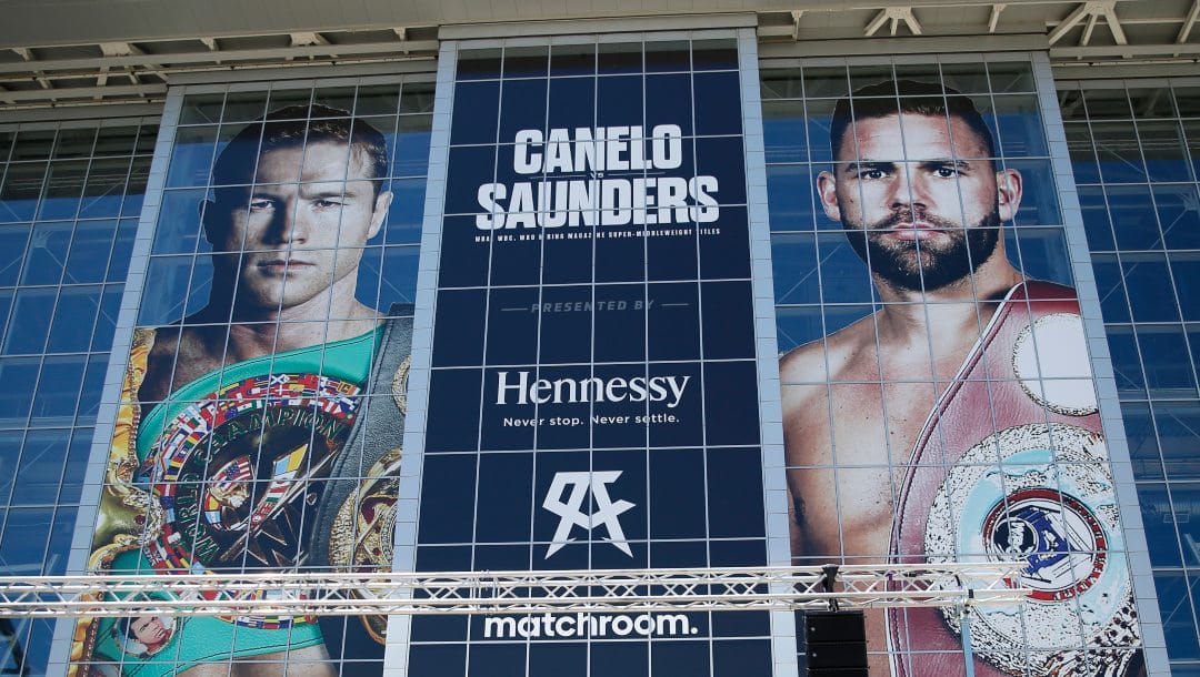 Canelo Saunders Fight