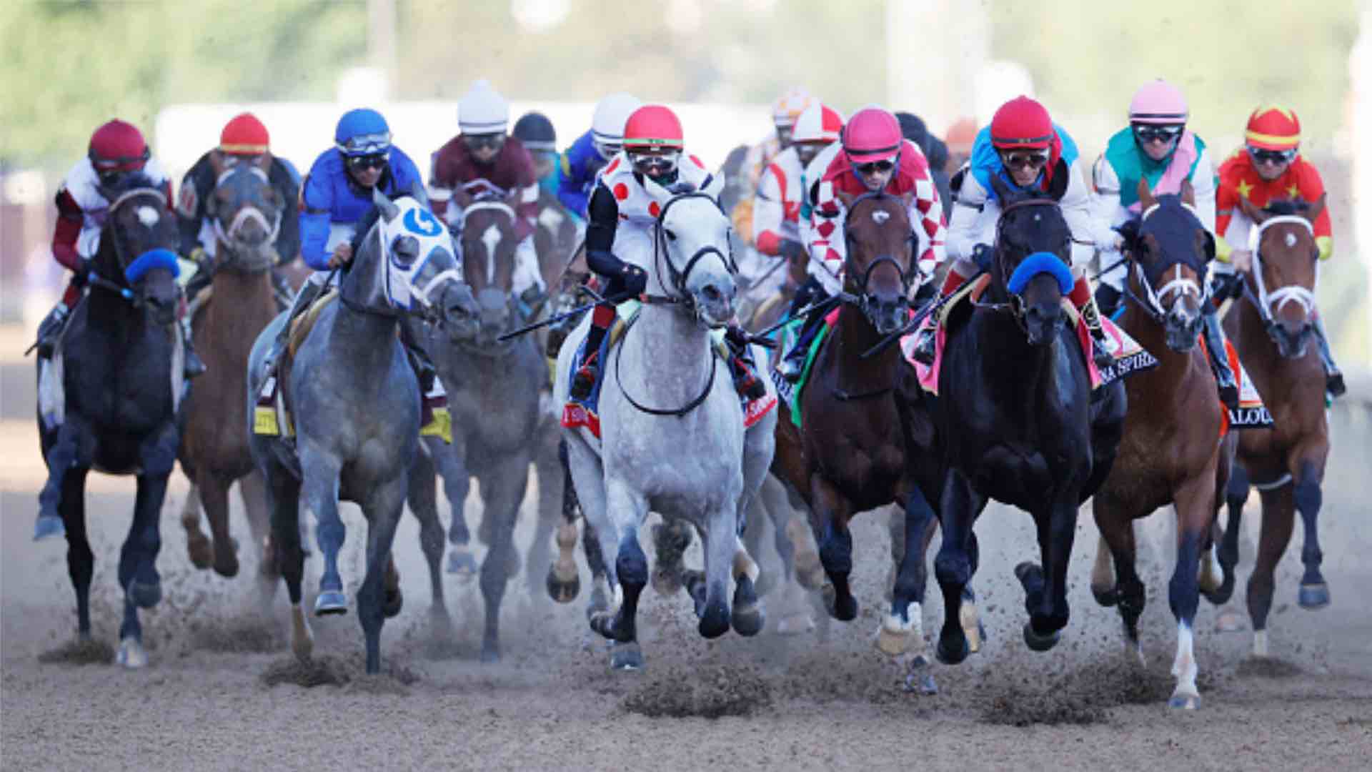 The 147th running of the Kentucky Derby at Churchill Downs on May 1, 2021 in Louisville, Kentucky. (Photo by Sarah Stier/Getty Images)