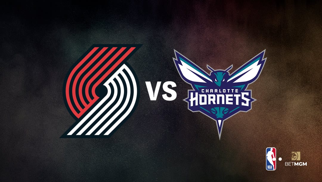 hornets vs trail blazers live