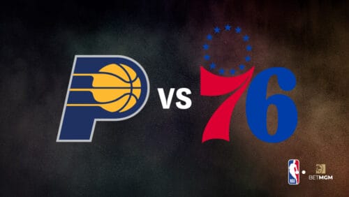 pacers vs 76ers score