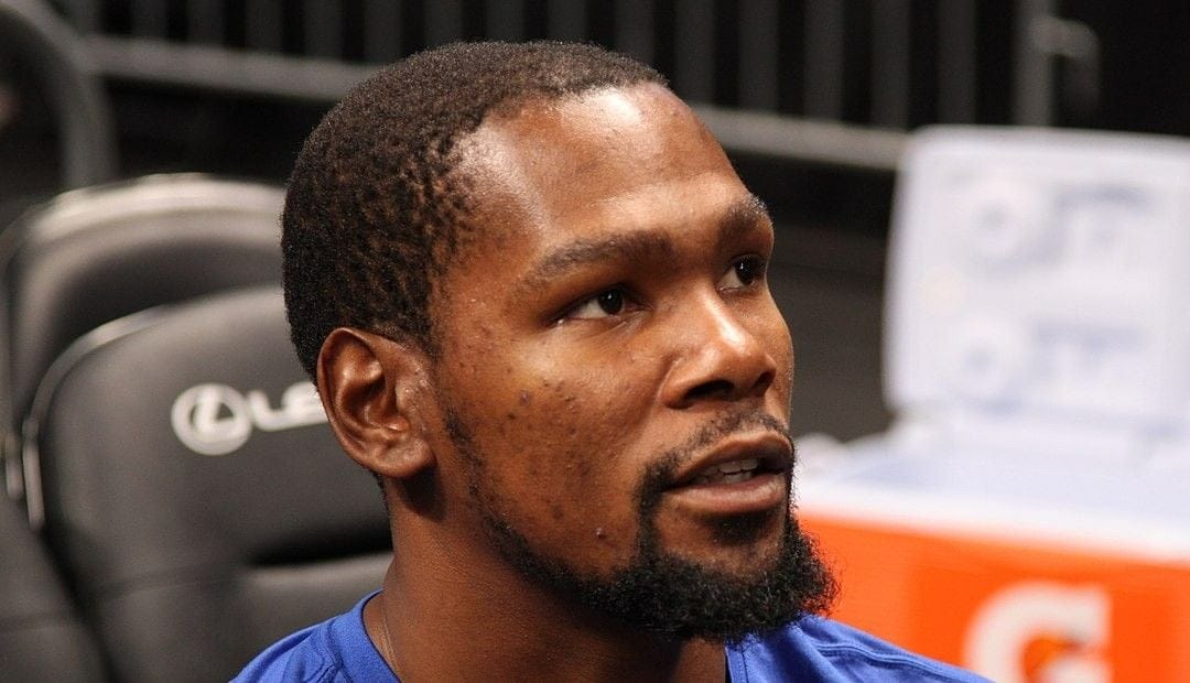Brooklyn Nets' Kevin Durant at a recent shootaround.