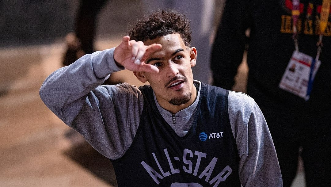 Trae Young at NBA All-Star Weekend.