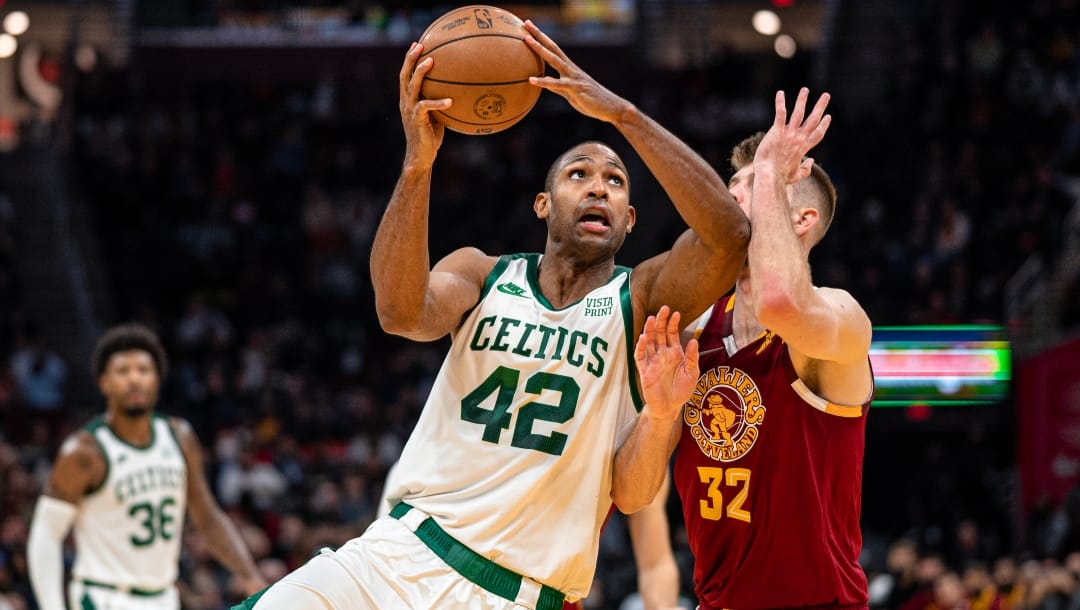 Al Horford attempts a shot in a recent game.