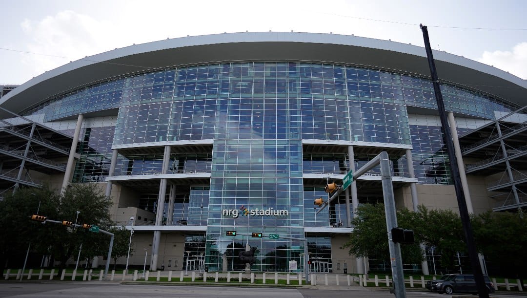 NRG Stadium is shown Tuesday, June 14, 2022, in Houston. (AP Photo/David J. Phillip)