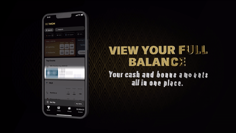 BetMGM Sportsbook App Account