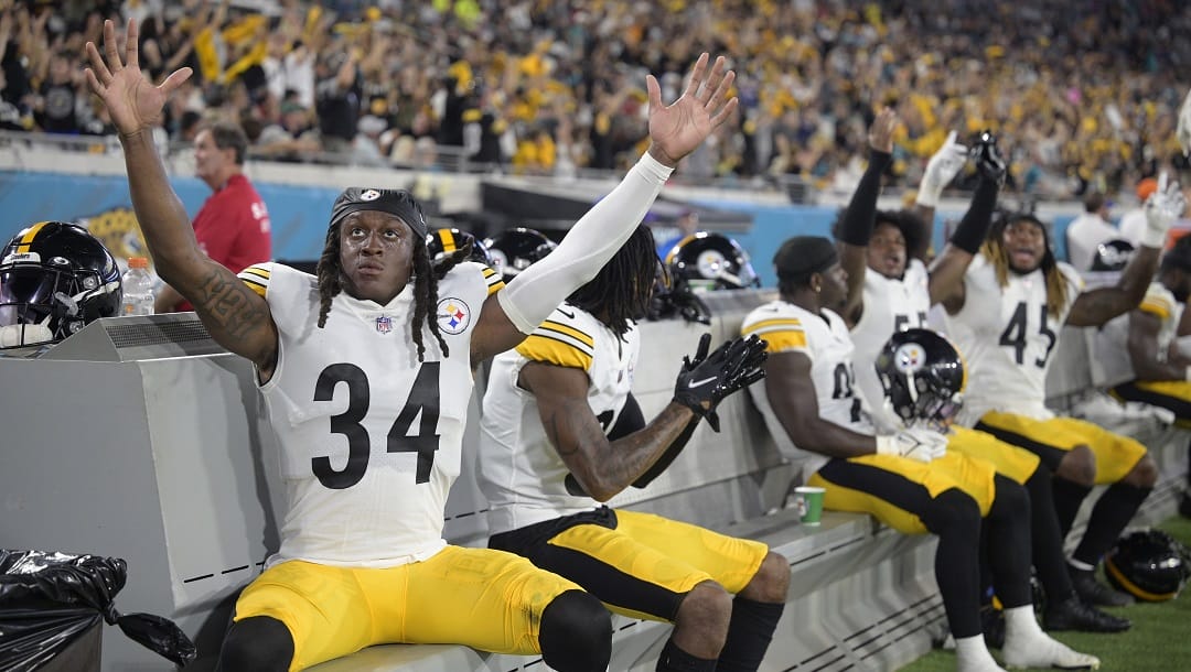 The Steelers are considered longshots to win their division. They're also an odds-on favorite to miss the playoffs in a crowded AFC playoff picture.