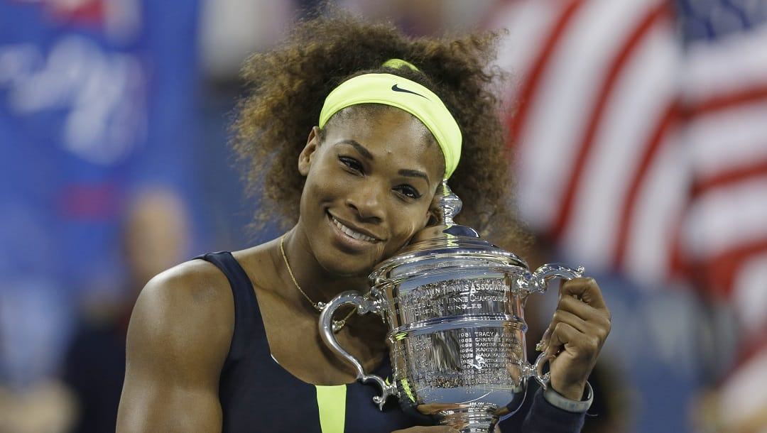 Serena Williams' US Open odds for her last major tournament are currently +1600.