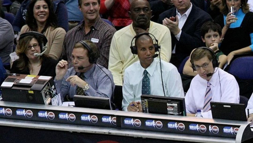 Reggie Miller serves as an NBA analyst for TNT.