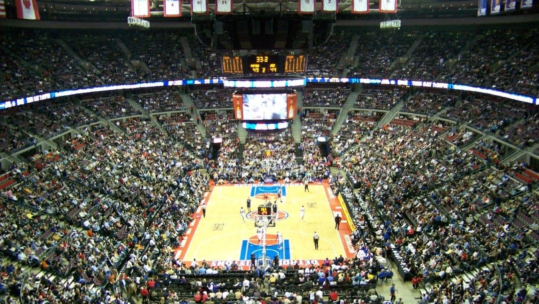 Palace at Auburn Hills Detroit Pistons