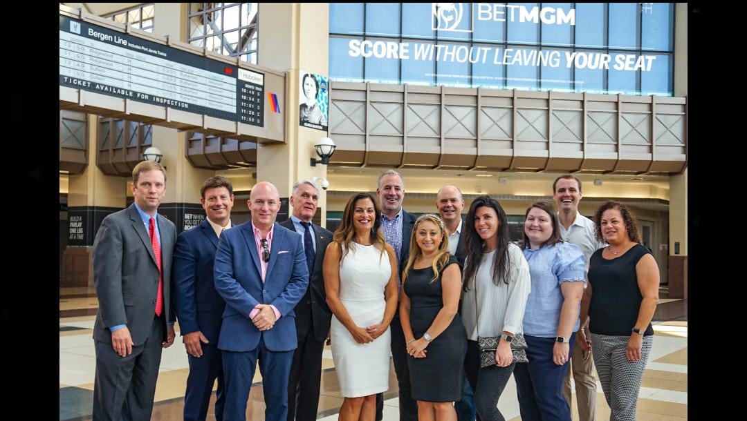 BetMGM & NJ Transit press conference at