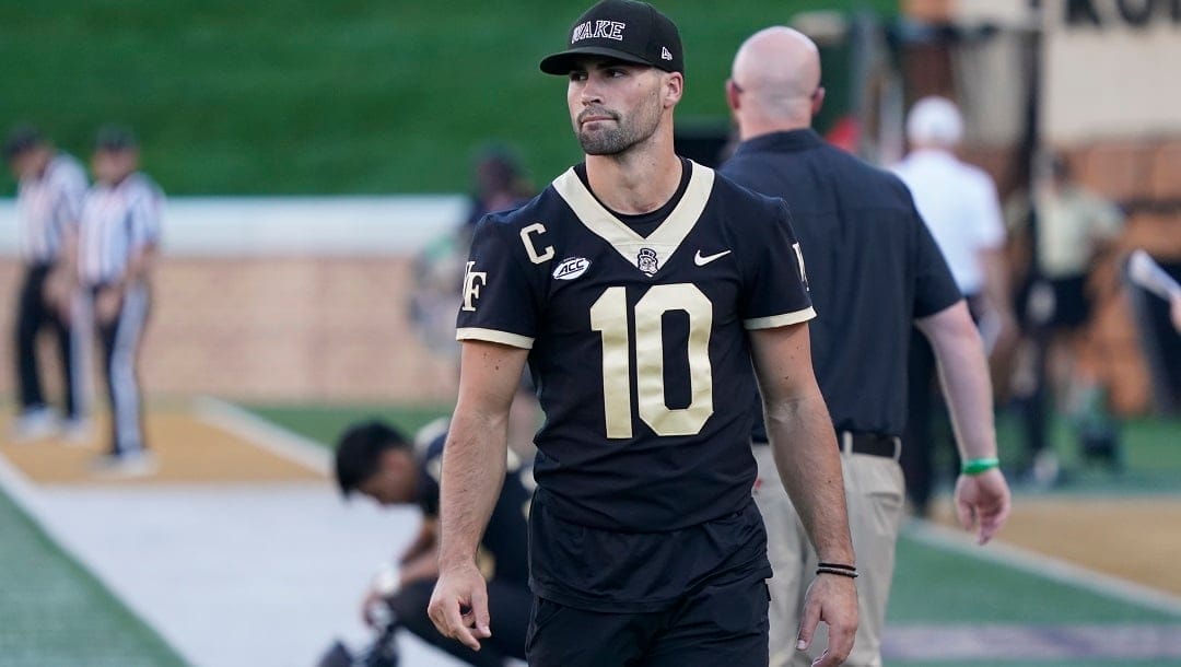 Wake Forest quarterback Sam Hartman is medically cleared to play against Vanderbilt after doctors diagnosed him with Paget-Schroetter Syndrome in August.