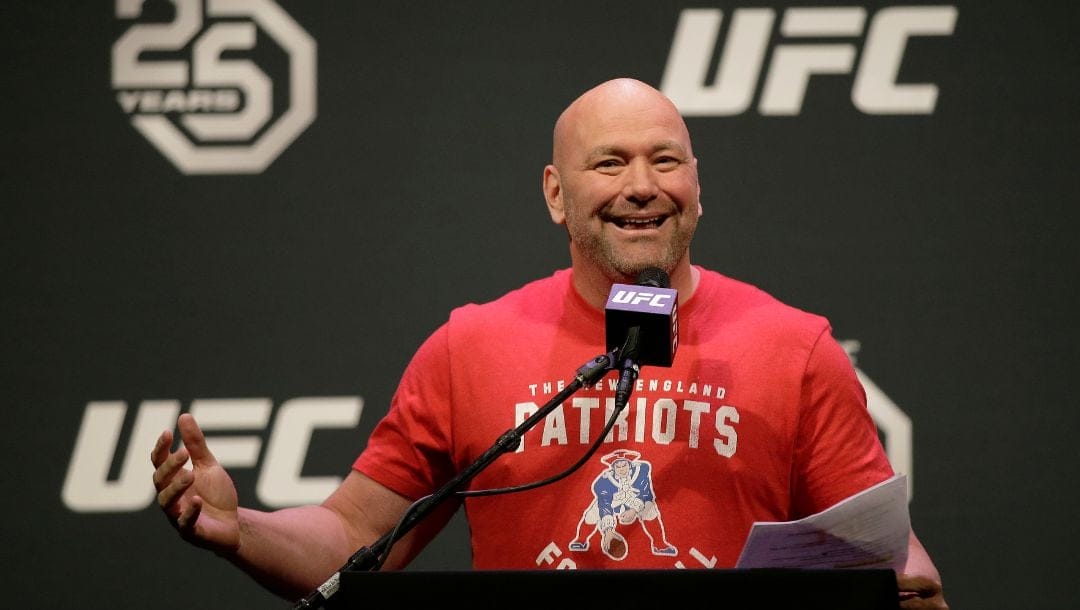 Dana White, president of the Ultimate Fighting Championship, the largest mixed martial arts organization in the world.