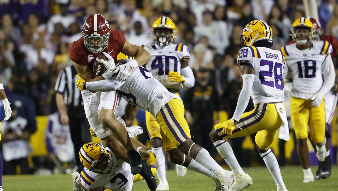 LSU's win over Alabama will have a big impact on the 2022 College Football Playoff rankings.
