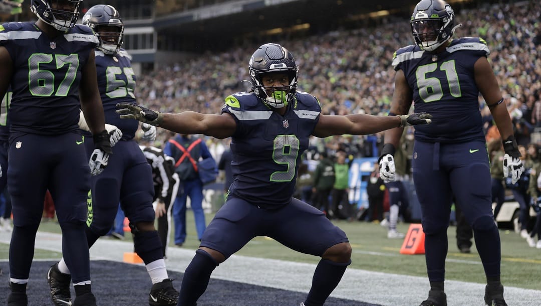Kenneth Walker and the Seahawks offense has turned Seattle into a real NFL odds contender this season.