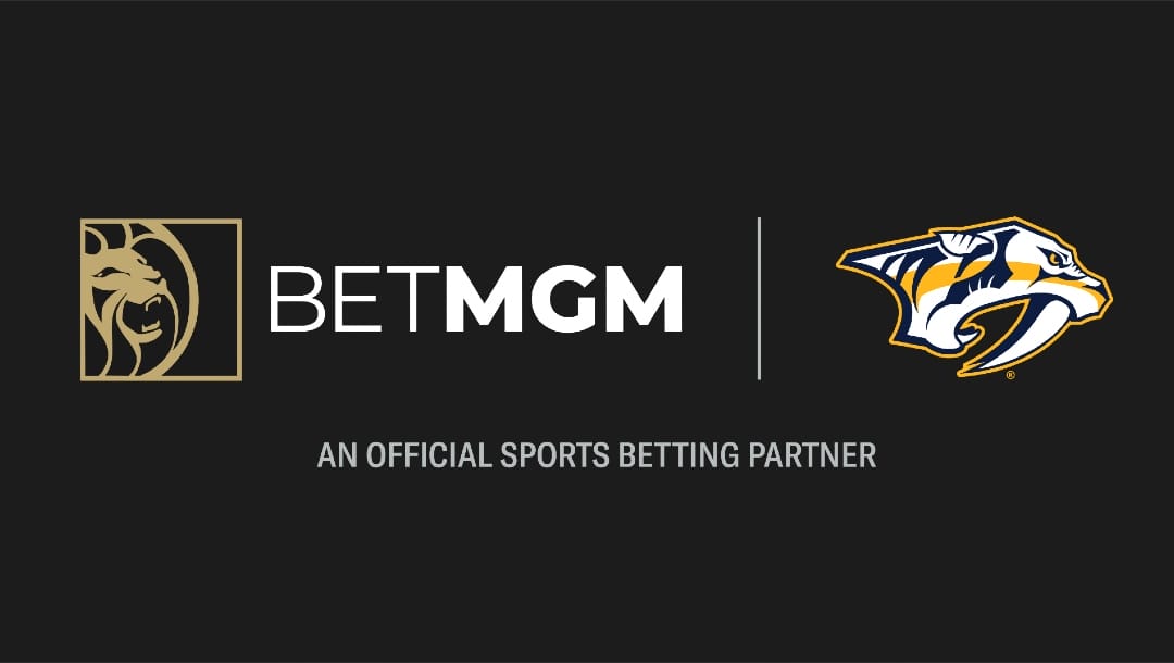 Official Sports Betting Partner of the Nashville Predators - BetMGM
