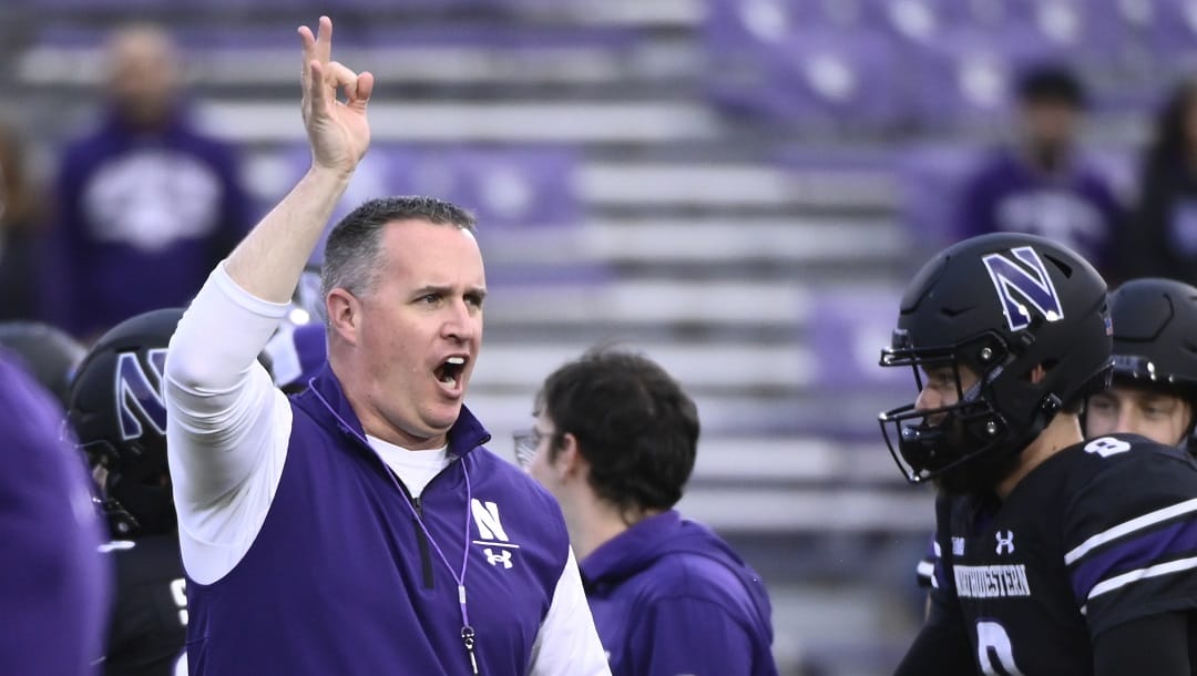 Pat Fitzgerald was promoted to head coach of Northwestern football in June 2006.