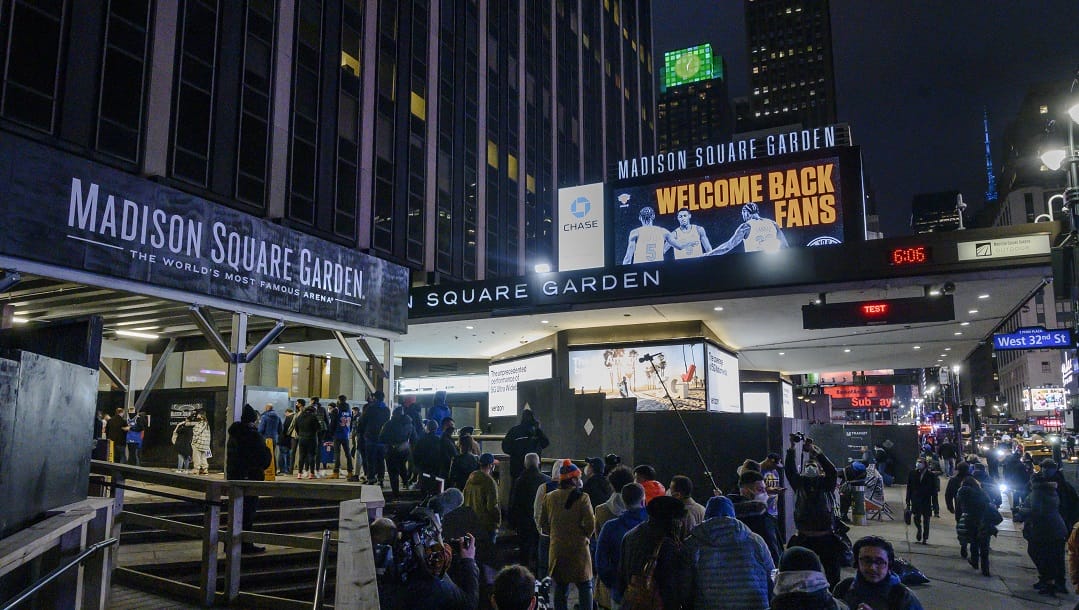 Madison Square Garden will host one of the four regional brackets -- including the Elite Eight regional final -- during the 2023 NCAA Tournament.