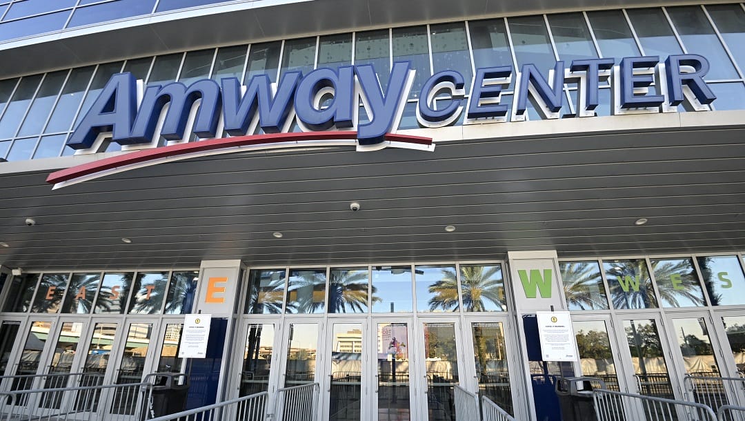 Orlando's Amway Center will host first and second-round games during the 2023 NCAA Tournament.