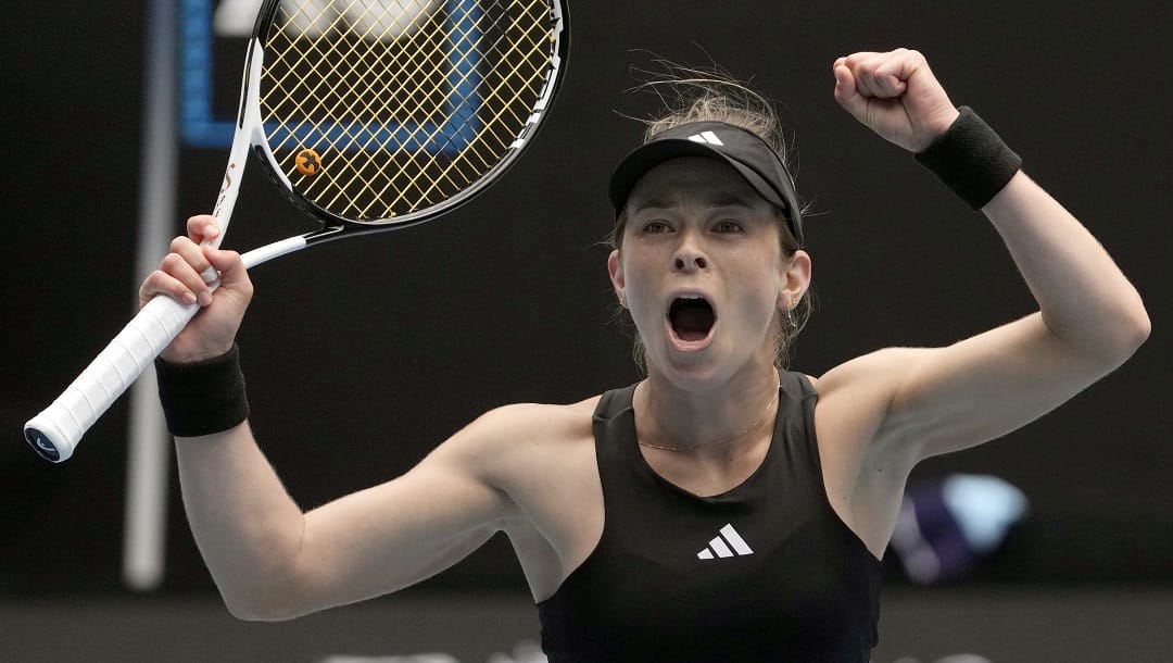 Katie Volynets scored one of the biggest early upsets of the 2023 women's Australian Open.