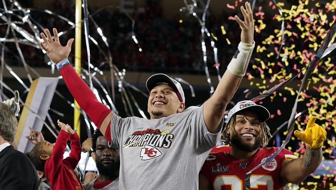 Patrick Mahomes is one of six players to win Super Bowl MVP more than once.