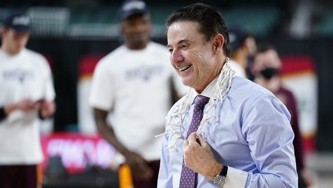 Rick Pitino, now at Iona, won his first national championship at Kentucky and a second at Louisville. The latter has been vacated.