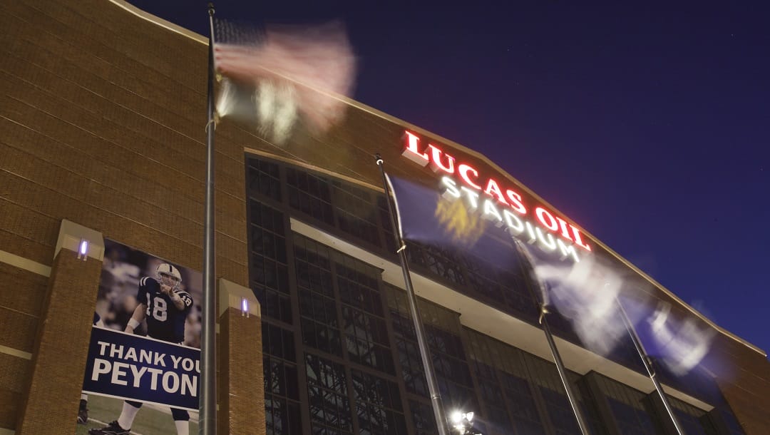 Lucas Oil Stadium was opened in 2008, not too long after Peyton Manning and the Colts won the Super Bowl.