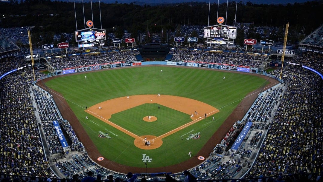 Dodger Stadium sellout is America's largest pro sports team crowd