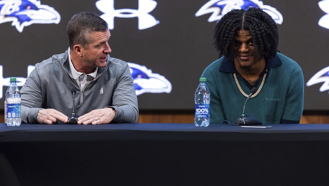 Lamar Jackson signed a record-breaking contract with the Ravens in April 2023.