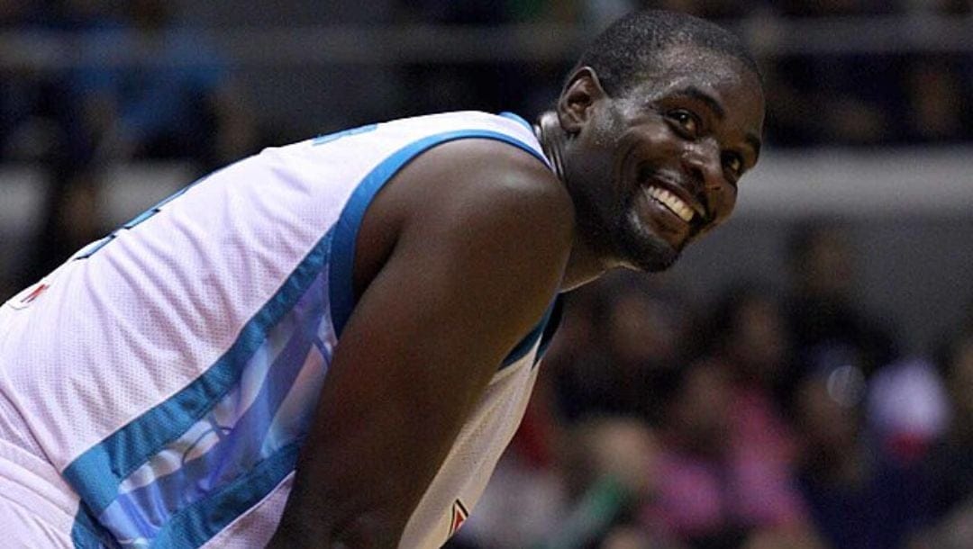 Chris Webber playing in the NBA Asia Challenge 2010 in the Philippines.