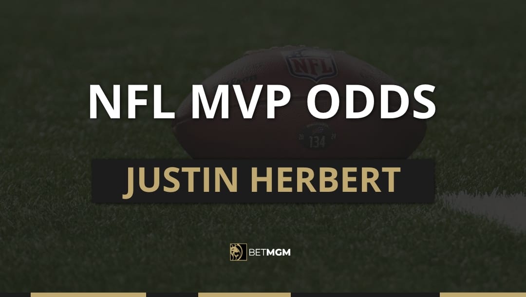 Get the latest Justin Herbert MVP odds for the 2025-26 NFL season based on prices from the BetMGM online sportsbook.