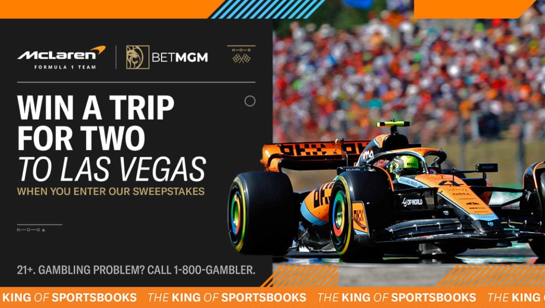 BetMGM F1 Sweepstakes Vegas Trip