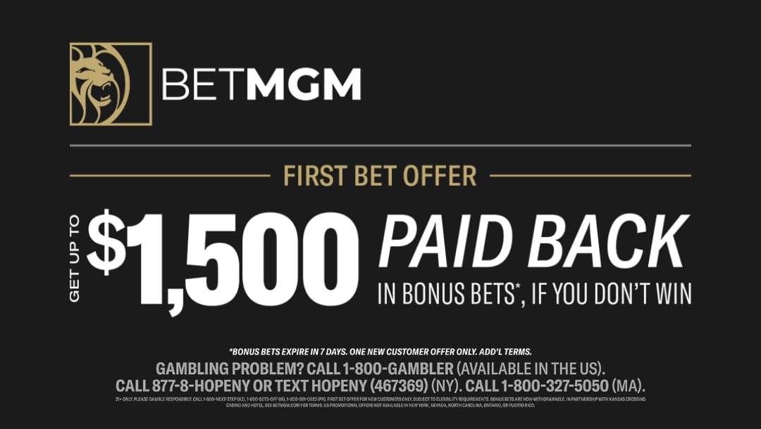 First Bet Offer BetMGM State Promo Pages $1,500