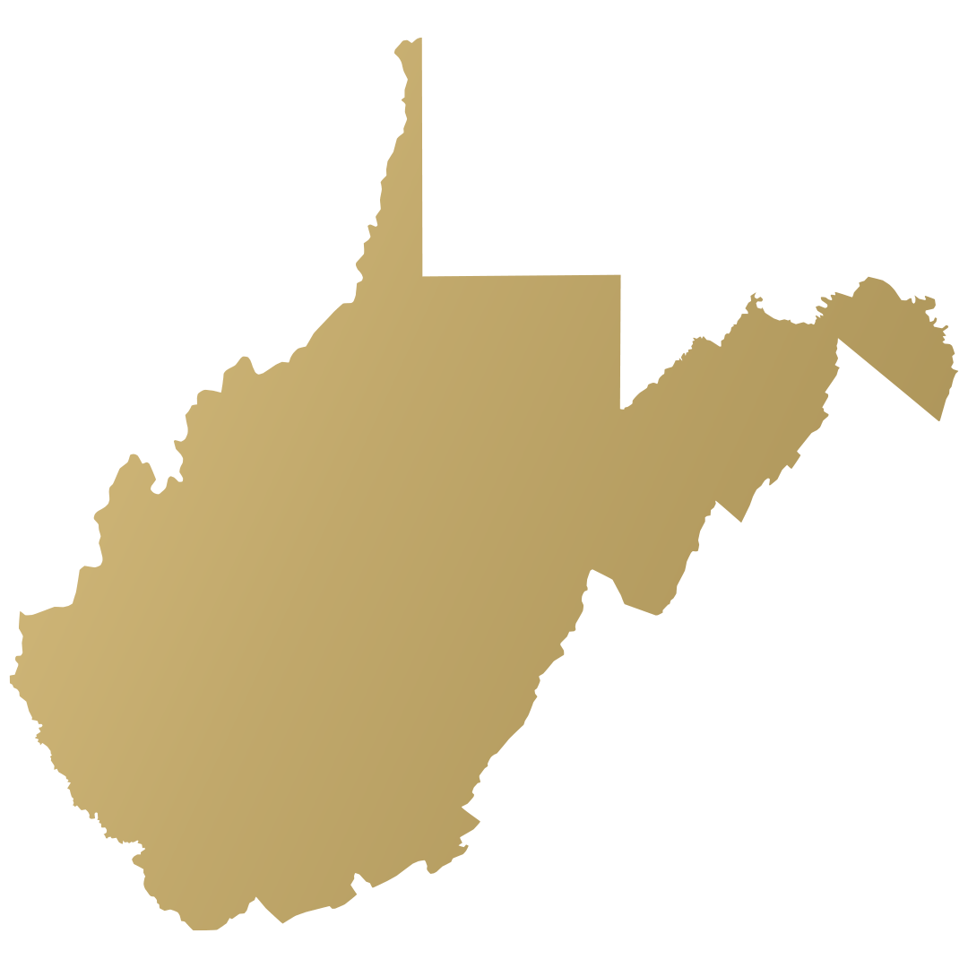 west-virginia west-virginia-outline