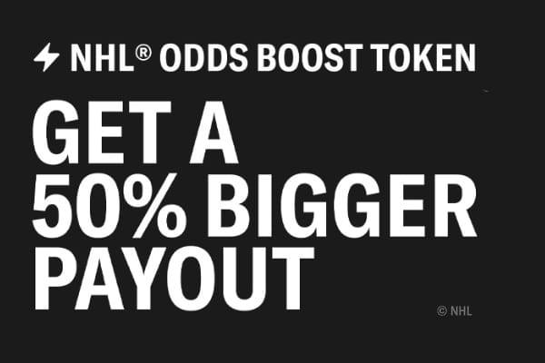 NHL Odds Boost 50%