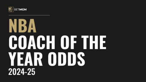 NBA Coach of the Year odds.