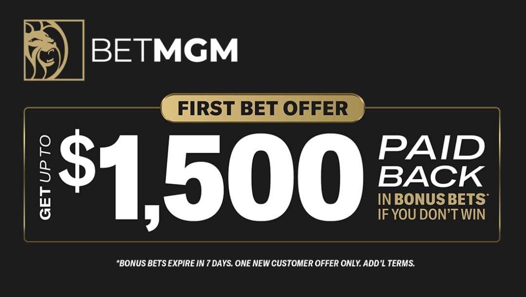 First Bet Offer $1,500 BetMGM