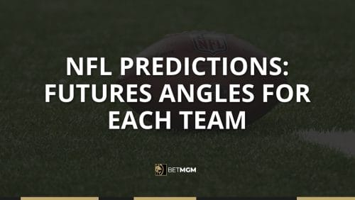 Get NFL predictions with a futures angle for all 32 teams this season, including analysis on three new division winners.