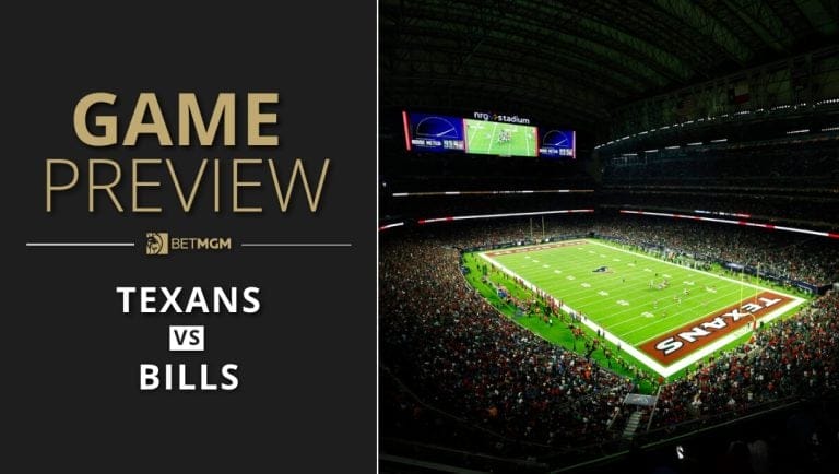 See the latest NFL Week 12 odds, picks and predictions for Texans vs. Bills on November 20 at NRG Stadium in Houston.